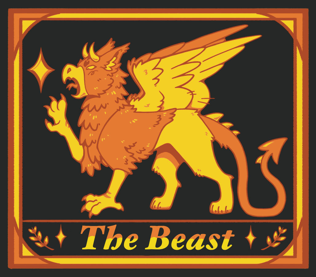 The Beast - T-shirt design