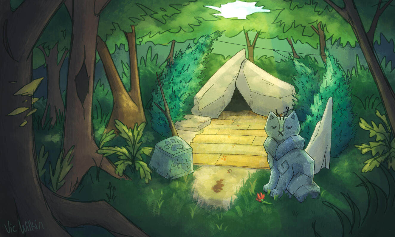 Rendered version of Exterior Setting