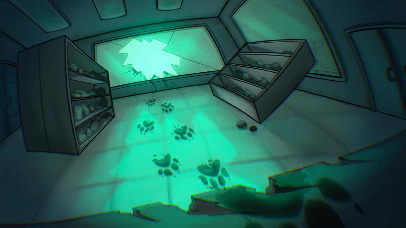 Night Shift "Break-In" - Interior Setting