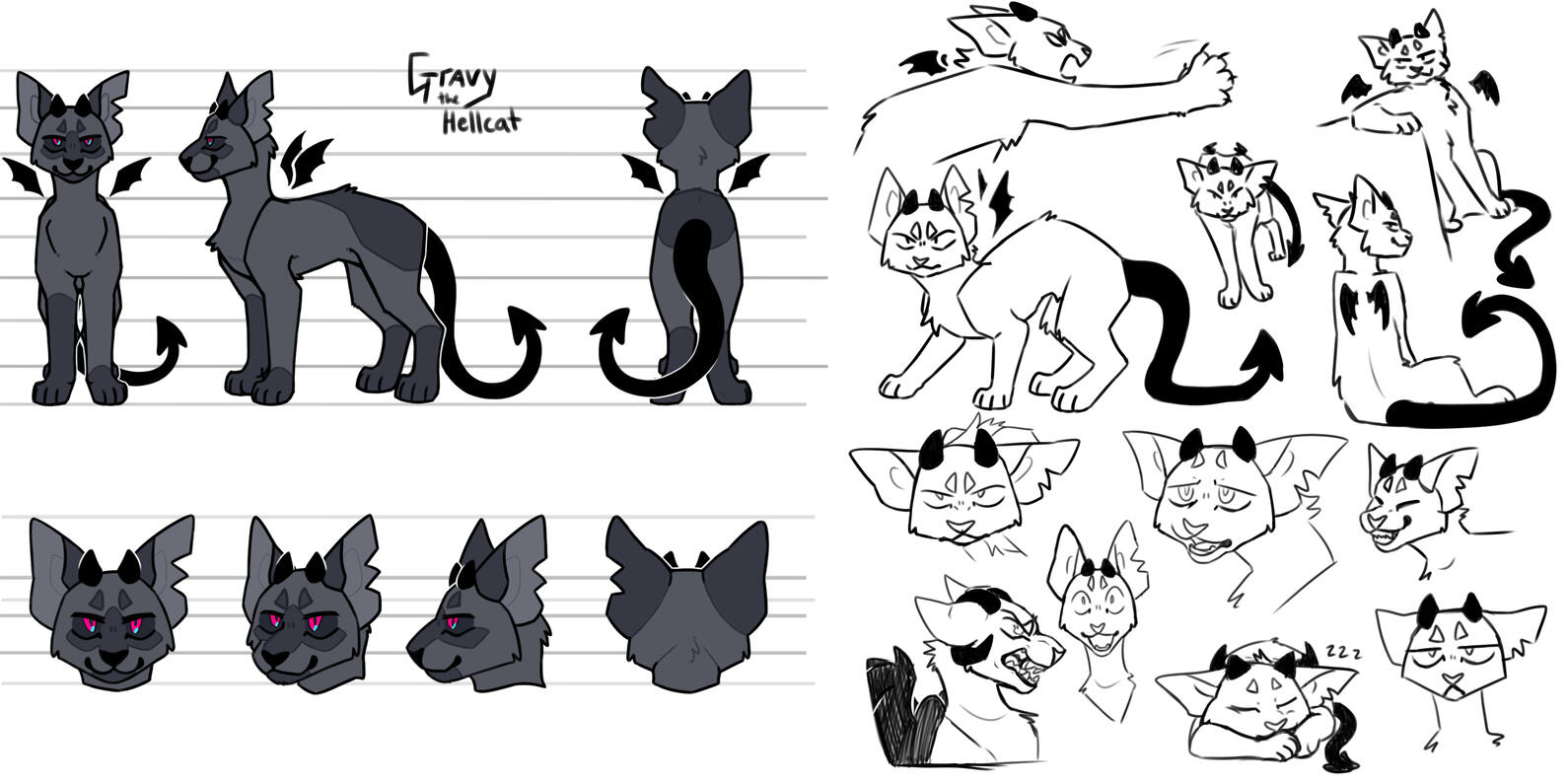 Gravy - Model/Reference sheet